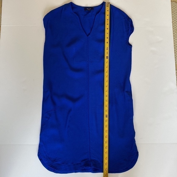 Madewell Royal Blue Du Jour Tunic Dress Size XS - Picture 12 of 13